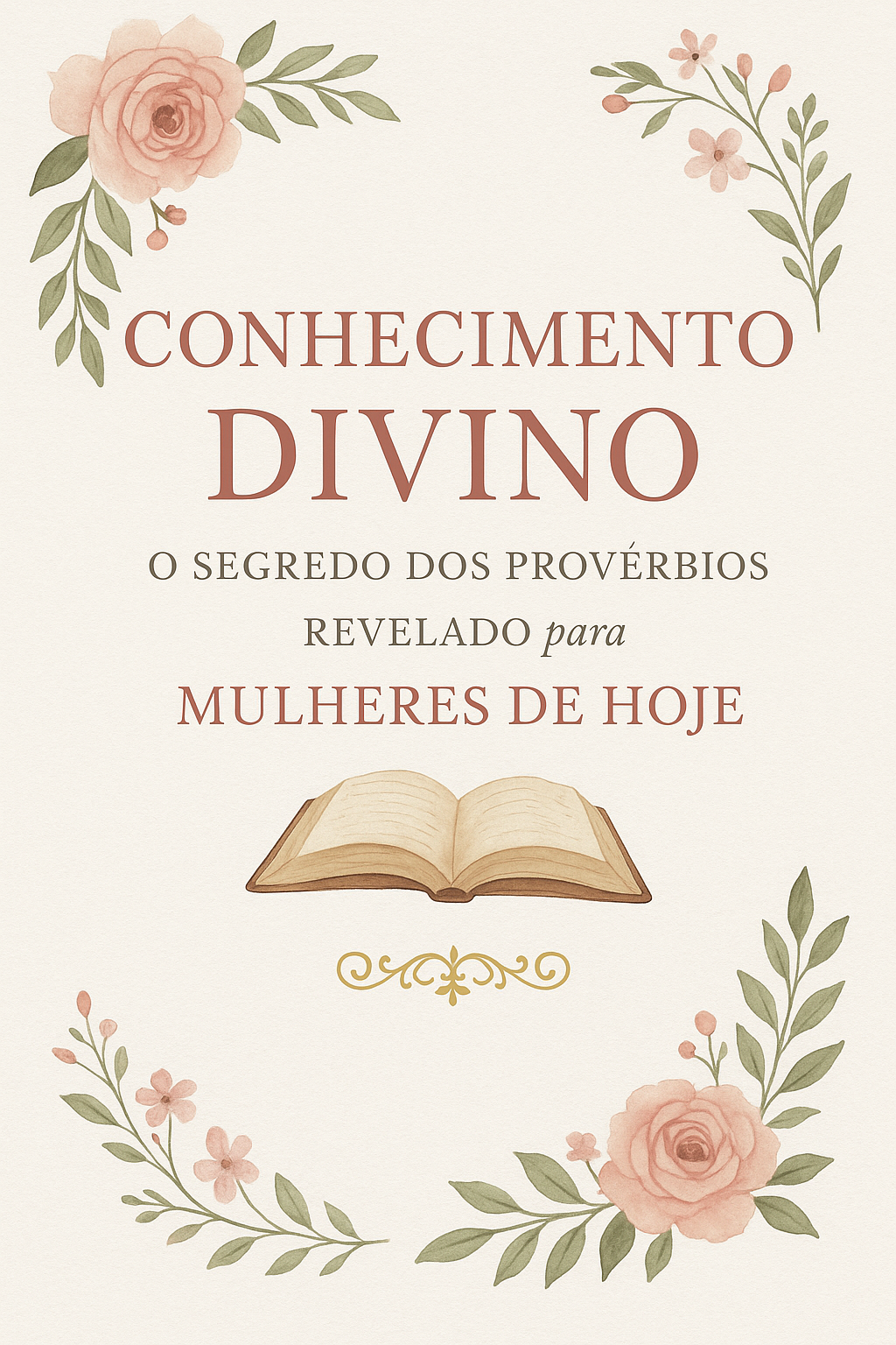 Conhecimento Divino: O Segredo dos Provérbios Revelado para Mulheres de Hoje”