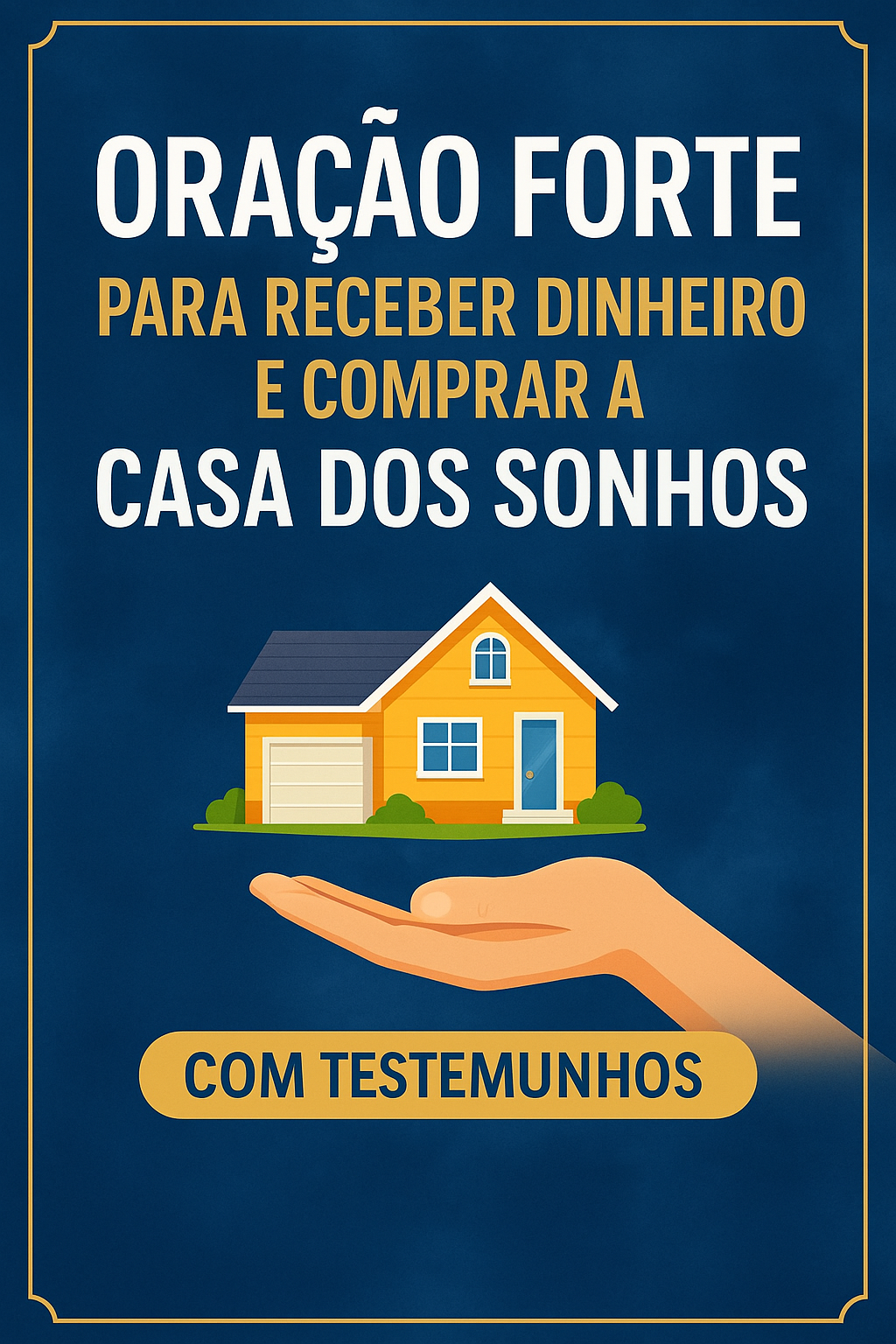Oração Forte para Receber Dinheiro e Comprar a Casa dos Sonhos