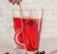 Chá de Hibisco com Canela