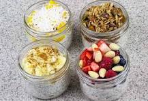 Aveia de Geladeira (ou Overnight Oats)