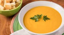 Sopa Detox de Abóbora com Gengibre