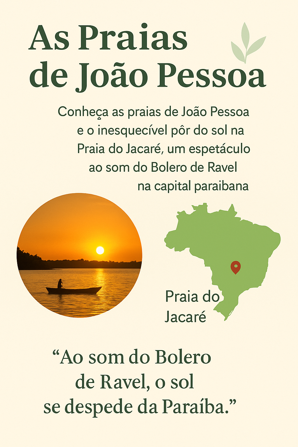 As Praias de João Pessoa