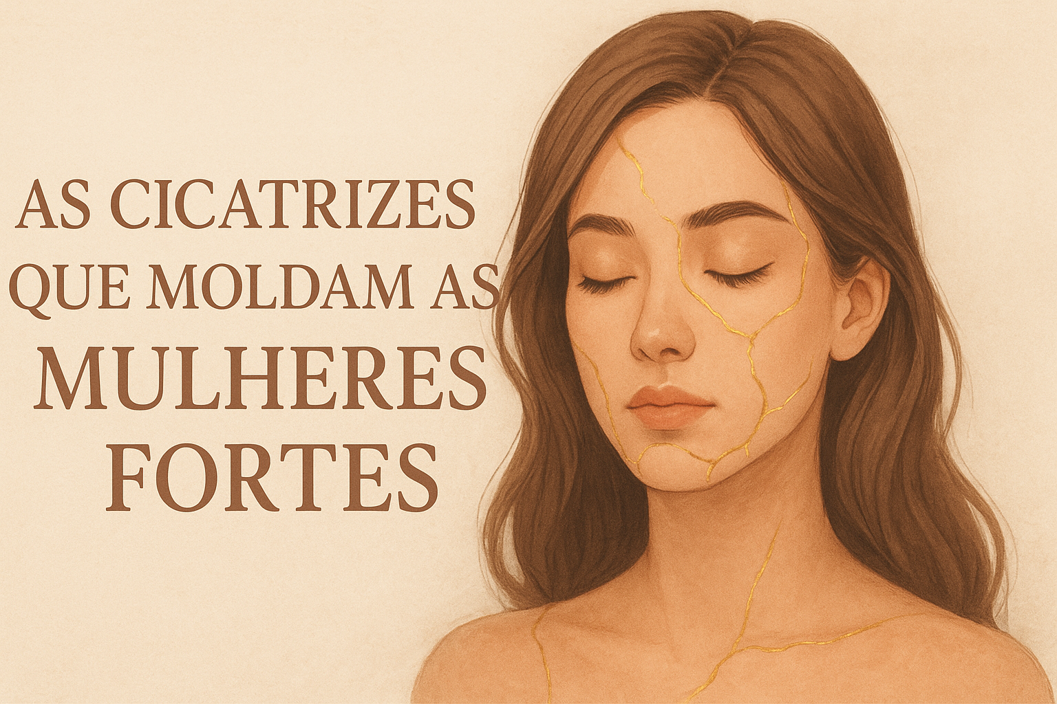 Cicatrizes que moldam as mulheres fortes