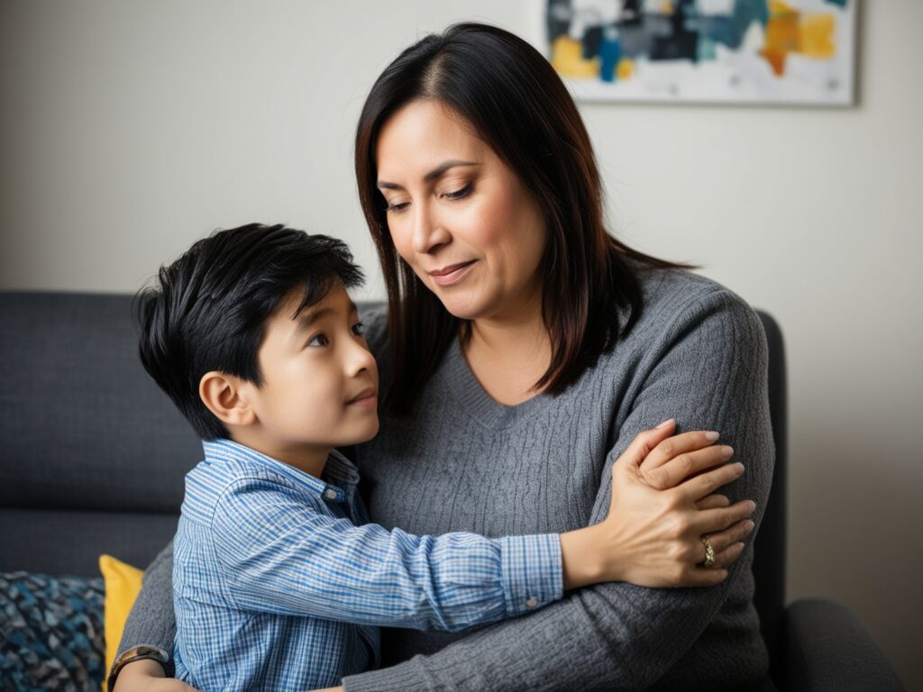 Mãe de filho autista