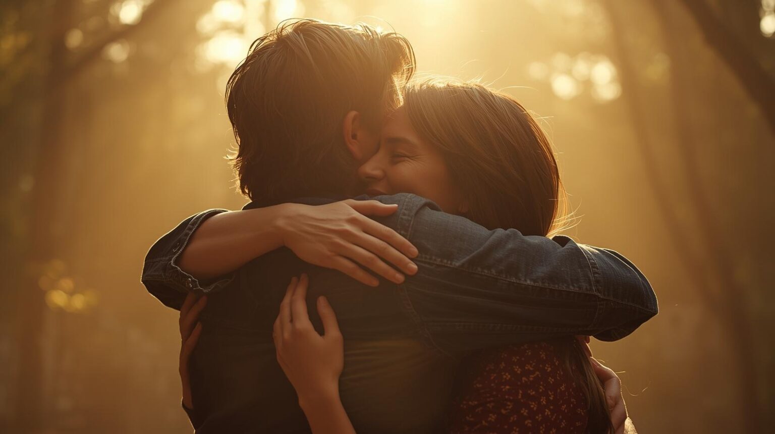 imagem gratis de um reencontro amoroso